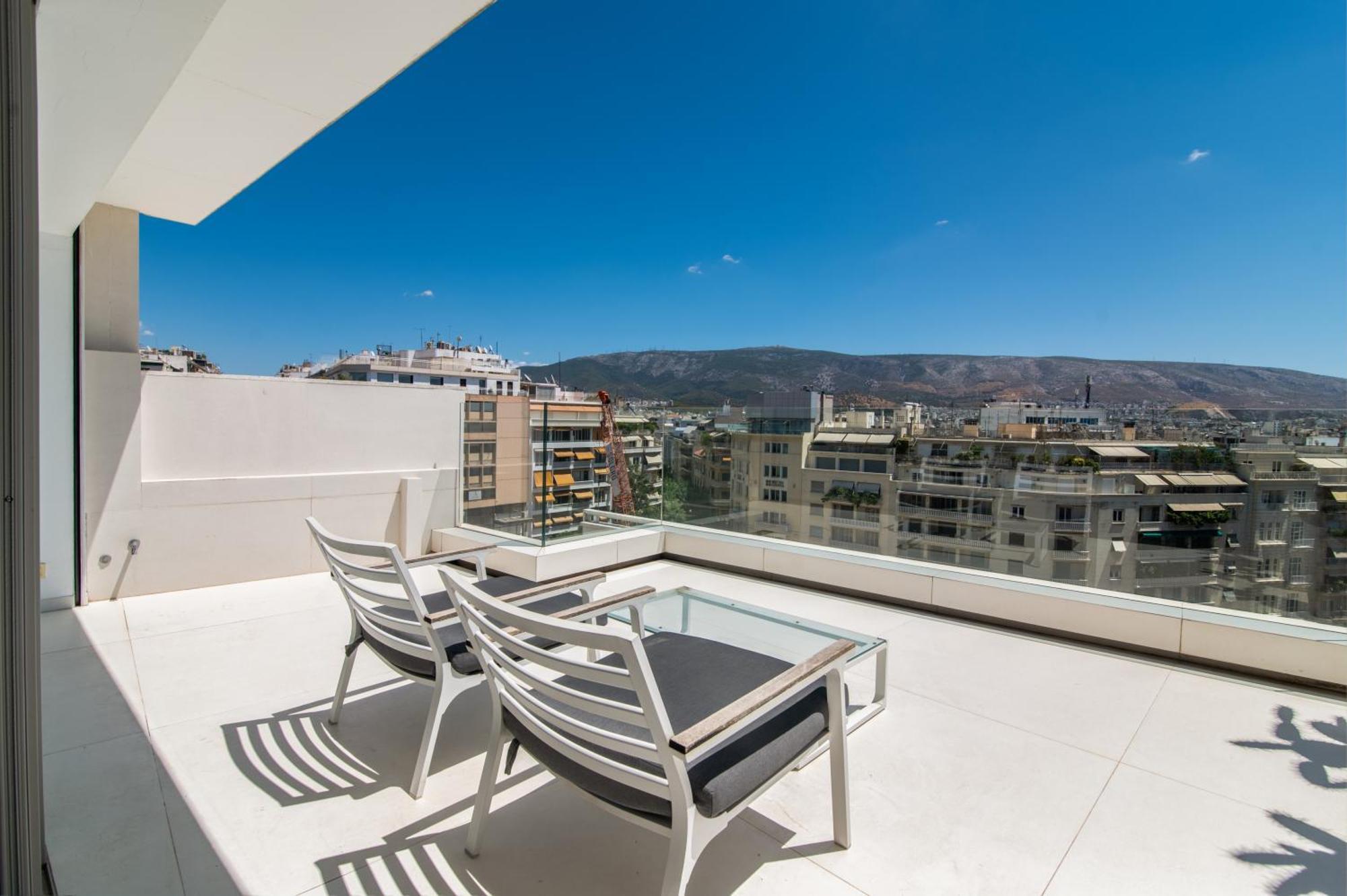 Апартаменти Kolonaki Square Panorama Penthouse Афіни Екстер'єр фото
